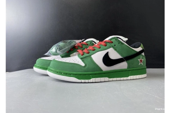 SB Nike 304292-302 Dunk Low Heineken 0110